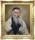 Jeno Doman (1901-1950) - Portrait of a Rabbi (probably, Antiek en Kunst