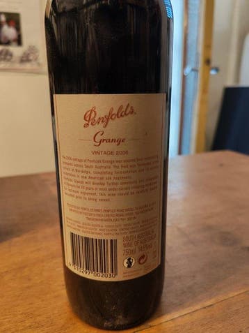 2006 Penfolds Grange BIN95 - Zuid-Australië - 1 Fles (0,75