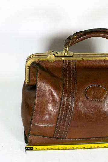 Other brand - Borsa da medico italiana vintage - Handtas