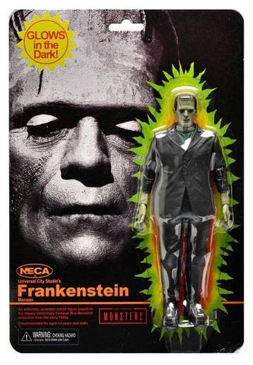 Universal Monsters Retro Glow in the Dark Action Figure Fran, Ophalen of Verzenden