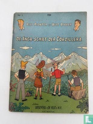 Piet Pienter en Bert Bibber - De Inca-schat der Cordiller..., Eén stripboek, Verzenden, Gelezen, Hove, Jozef Van.