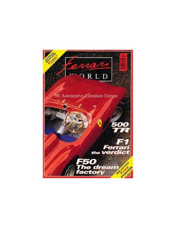 1996 FERRARI WORLD MAGAZINE 34 ENGELS
