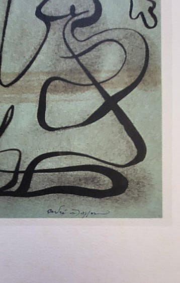 André Masson (1896-1987), daprès - Lithographie:, Antiquités & Art