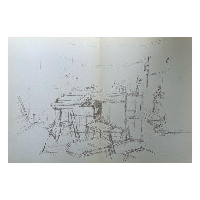 Alberto Giacometti (1901-1966) - LAtelier VII, Antiek en Kunst, Antiek | Overige Antiek