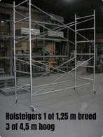 Rolsteigers 3 of 4,50 m hoog - rolstelling - rolsteiger, Doe-het-zelf en Bouw, Ophalen, Nieuw, Rolsteiger of Kamersteiger, 2 tot 5 meter