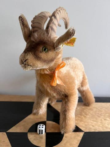 Steiff - Jouet Steenbock ‘Rocky’ - 1950-1960 - Allemagne
