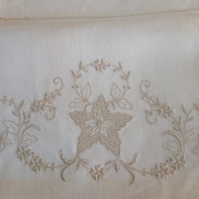 Handdoek (6) - 118 cm - 64 cm - Handdoeken, Antiek en Kunst, Antiek | Tapijten, Tafelkleden en Textiel