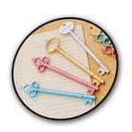 Set van 20 grappige pennen (die eruit zien als sleutels), Verzenden, Nieuw