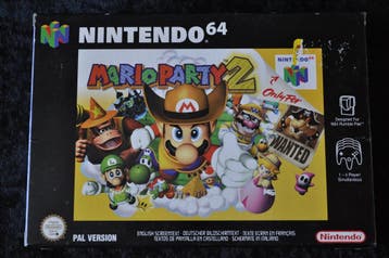 Mario Party 2 Nintendo 64 N64 Boxed PAL, Verzenden