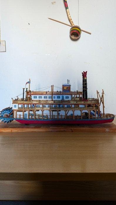 Scheepsbouwers scheepsmodel - modellino di legno, Hobby en Vrije tijd, Modelauto's | 1:5 tot 1:12