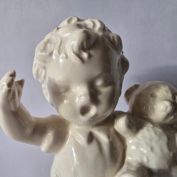 Goebel - Figurine - Charlot BYJ, nummer 11 - Kind met, Antiek en Kunst