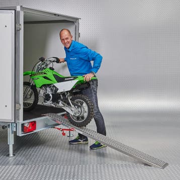 Datona Aluminium oprijplaat - 200 cm (capaciteit 300 kg) -, Ophalen of Verzenden