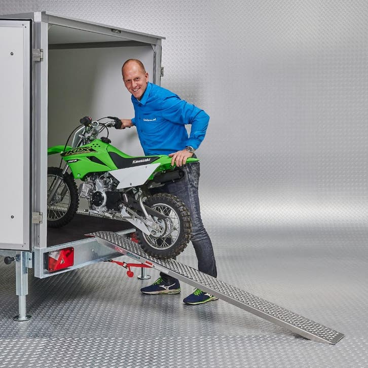 Datona Aluminium oprijplaat - 200 cm (capaciteit 300 kg) -, Auto diversen, Auto-accessoires, Ophalen of Verzenden