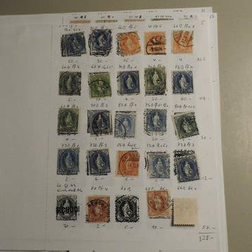 Suisse - Belle collection de timbres et de lettres, FDC