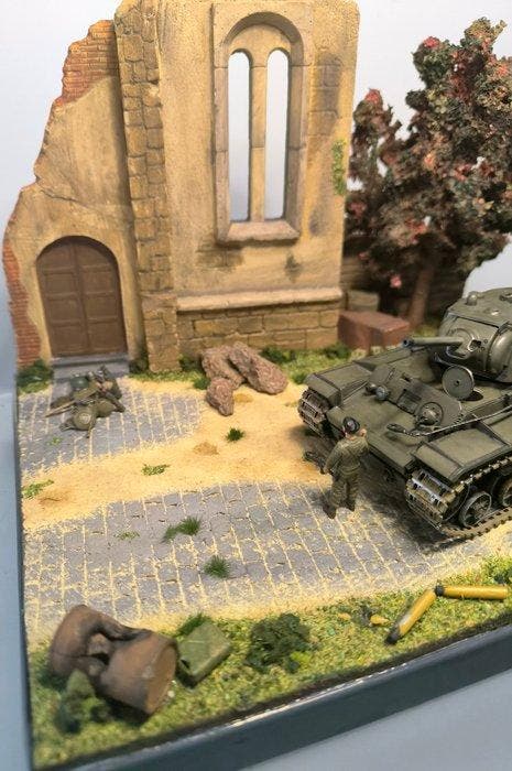 Bandai - Diorama WW2 Eastern Front – Rare 1970s Bandai KV-1, Enfants & Bébés, Jouets | Autre