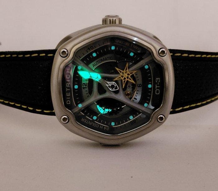 Dietrich OT3 - Automatic Skeleton - Heren - 2018, Bijoux, Sacs & Beauté, Montres | Hommes