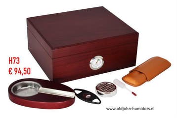 GIFTSET HUMIDOR SETS – STARTSETS – LUXE TOPSEGMENT   hsmb, Verzenden, Nieuw, Tabaksdoos of Verpakking