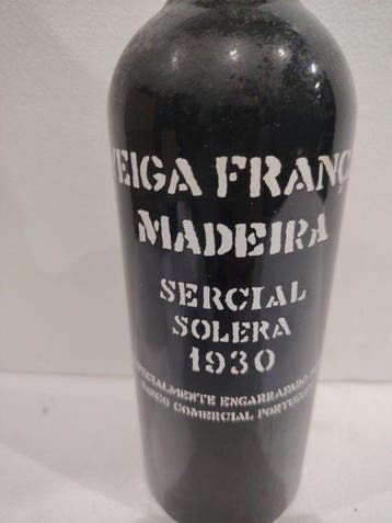 1930 Veiga França Madeira - Madeira Sercial, Solera - 1 Fles, Nieuw
