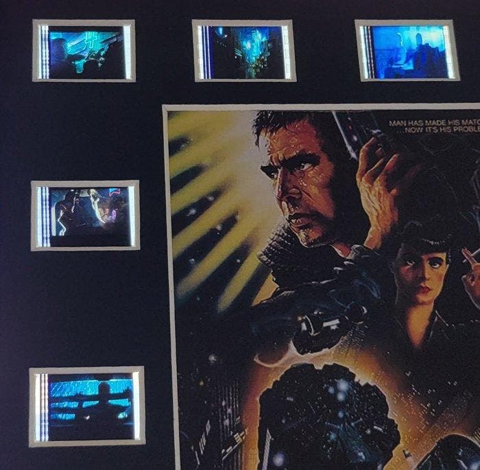 Blade Runner - Framed Film Cell Display with COA, Verzamelen, Film en Tv
