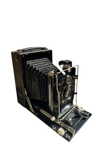 Zeiss Ikon Ideal 9x12 con Tessar 4.5/13.5cm Analoge camera, Nieuw