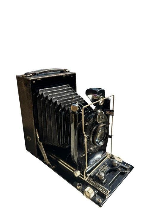 Zeiss Ikon Ideal 9x12 con Tessar 4.5/13.5cm Analoge camera, TV, Hi-fi & Vidéo, Appareils photo analogiques