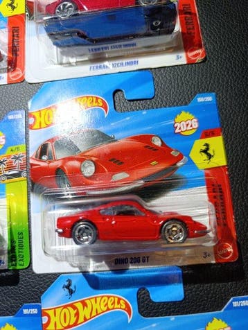Hot Wheels 1:64 - Model raceauto (10) - Ferrari Hot Wheels