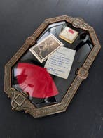 Reliekhouder - Glas, Brons - 1920-1930 - Cardinaal Mercier