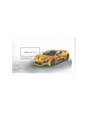 2015 ZENVO ST1 BROCHURE ENGELS, Ophalen of Verzenden, Nieuw
