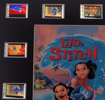 Disney - Lilo and Stitch Framed Film Cell, Nieuw