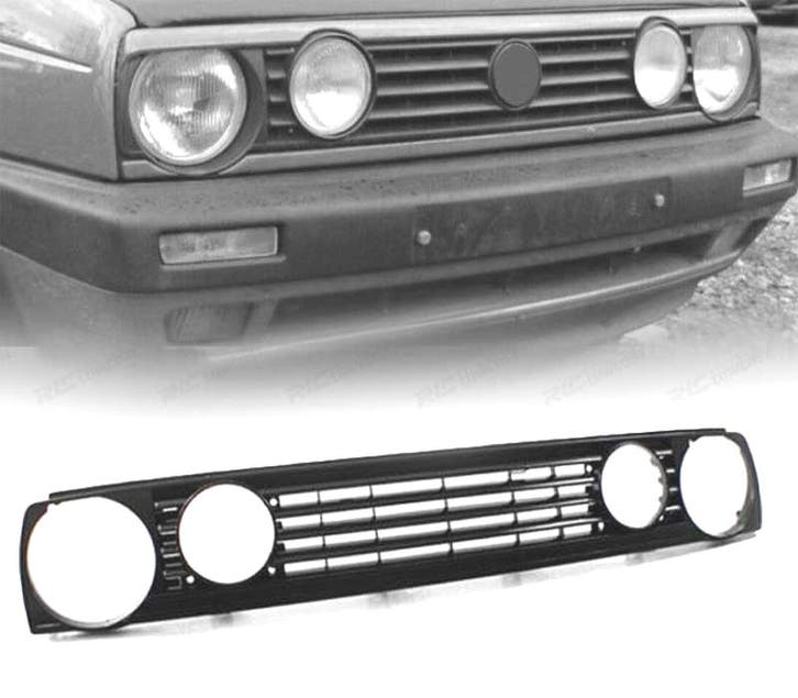 CALANDRE VOLKSWAGEN VW GOLF 2 MKII 83-91 NOIR, Autos : Pièces & Accessoires, Carrosserie & Tôlerie, Envoi