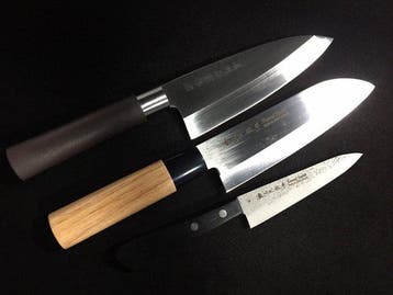 Brand New Set of 3 Japanese Kitchen Knives - Noshu Masamune