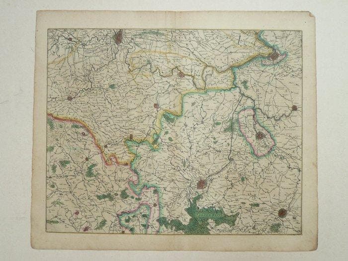 België - Brussel / Leuven / gent / Antwerpen / Mechelen /, Boeken, Atlassen en Landkaarten
