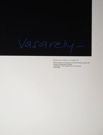 Victor Vasarely (1906-1997) - Composition cinétique