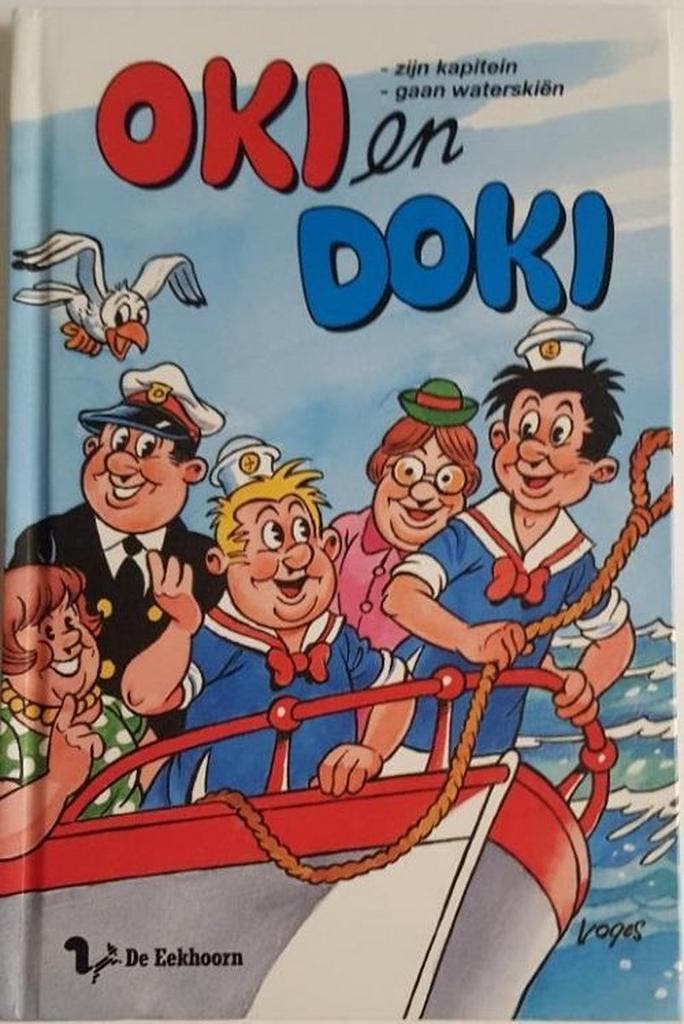 oki en doki zijn kapitein - gaan waterskiën 9789045413815, Boeken, Overige Boeken, Gelezen, Verzenden