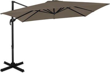 2dekans | VONROC Premium Zweefparasol Pisogne 300x300cm –, Ophalen of Verzenden