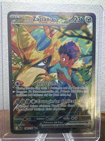 Pokémon - 1 Card - Zacian 186/159 Full art, Secret rare,