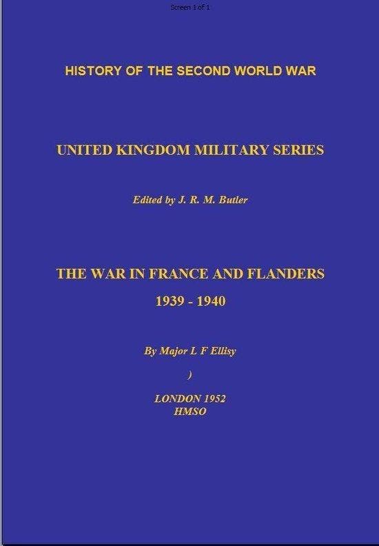 The War in France and Flanders 9781845740566 L Ellis, Livres, Langue | Anglais, Envoi