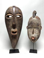 Masques de couple - Kifwebe - République démocratique du