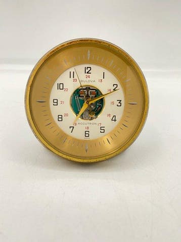 Horloge de table - Bulova Accutron “Space view” - Vintage -