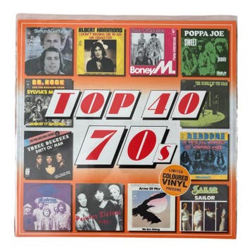 Top 40 70s Limited Edition Orange Vinyl (LP), Cd's en Dvd's, Verzenden, Nieuw in verpakking