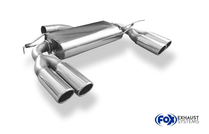 FOX VW Kever 1.4l - 16 (5C) Coupe & Cabrio - Starre einddemp, Autos : Pièces & Accessoires, Systèmes d'échappement, Envoi