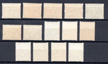 Pays-Bas 1930 - À deux faces, d’angle et de roulement - NVPH