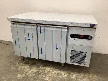 Koelwerkbank Hoshizaki SCR-130DG 2-deurs RVS, Zakelijke goederen, Horeca | Keukenapparatuur, Ophalen of Verzenden, Gebruikt, Koelen en Vriezen