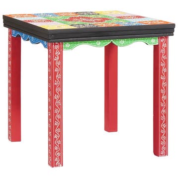 vidaXL Vierkante Tafel 3 st Multikleur 50 x 50 x 50 cm, Verzenden, Nieuw