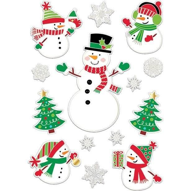 Kerst Raamstickers 14st, Hobby & Loisirs créatifs, Articles de fête, Envoi