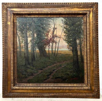 Luigi Comolli (1893-1976) - Paesaggio Lombardo, Antiek en Kunst
