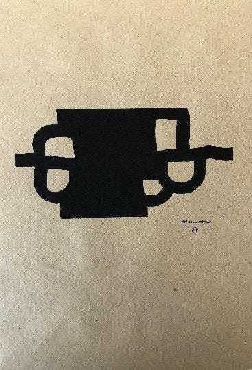 Eduardo Chillida (1924-2002) - Sans titre, Antiquités & Art, Antiquités | Autres Antiquités