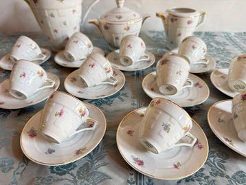 Limoges - Koffieservies (25) - Limoges Porcelain – Coffee
