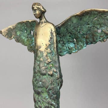 J. Zak (XX-XXI) - The Angel -SHe - bronze.