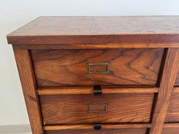 Commode - Bois - Meuble d’archivage mobile